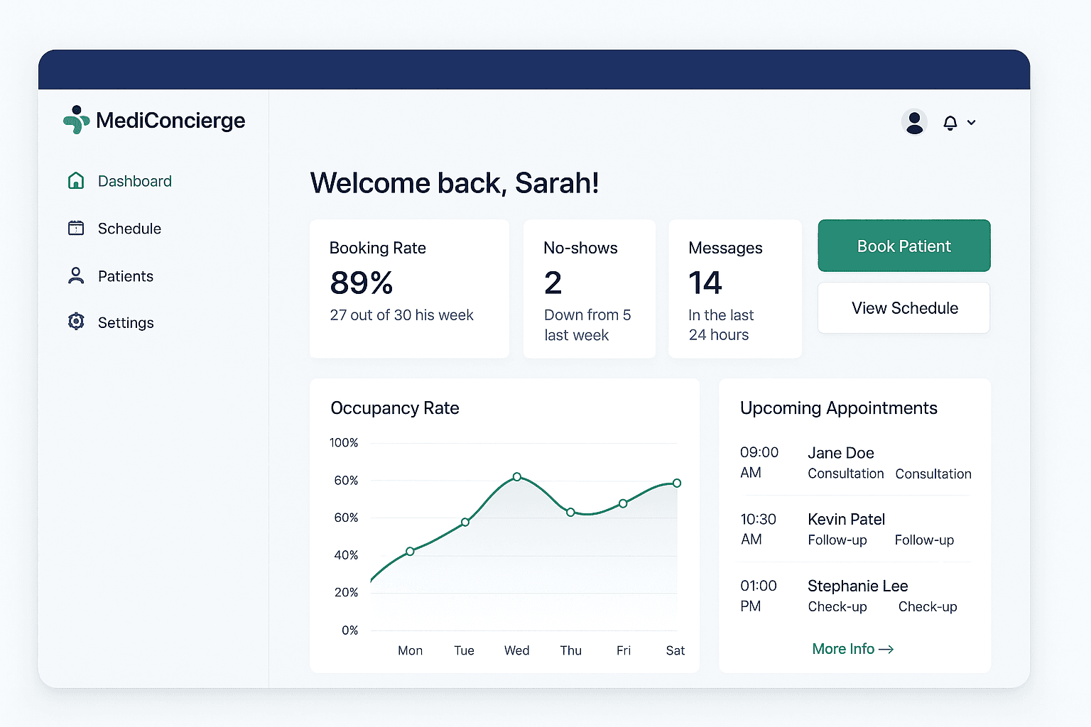 MediConcierge preview